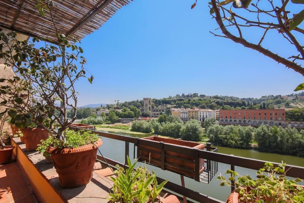Florence- Biblioteca With View Appartement *
