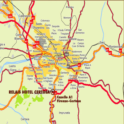 Hotel Bettoja Relais Certosa Florença