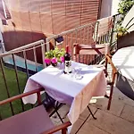 terrace apartment in santo spirito district