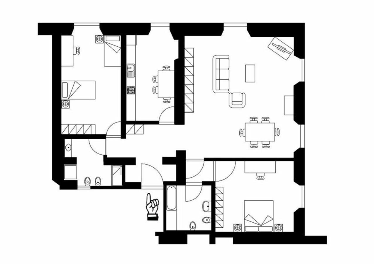 Leilighet Palazzo Anselmi By Halldis