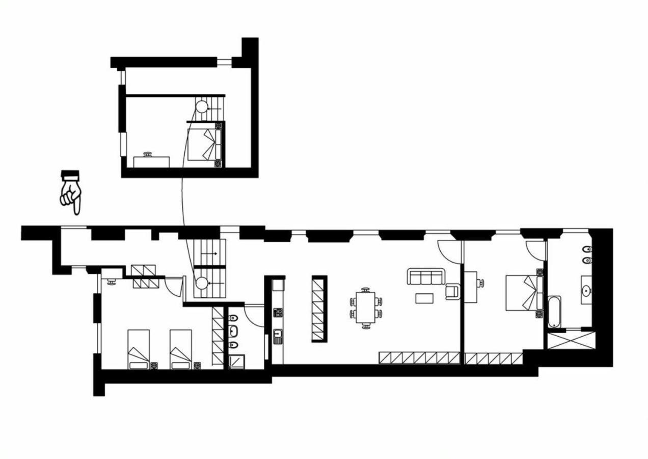 Palazzo Anselmi By Halldis Leilighet
