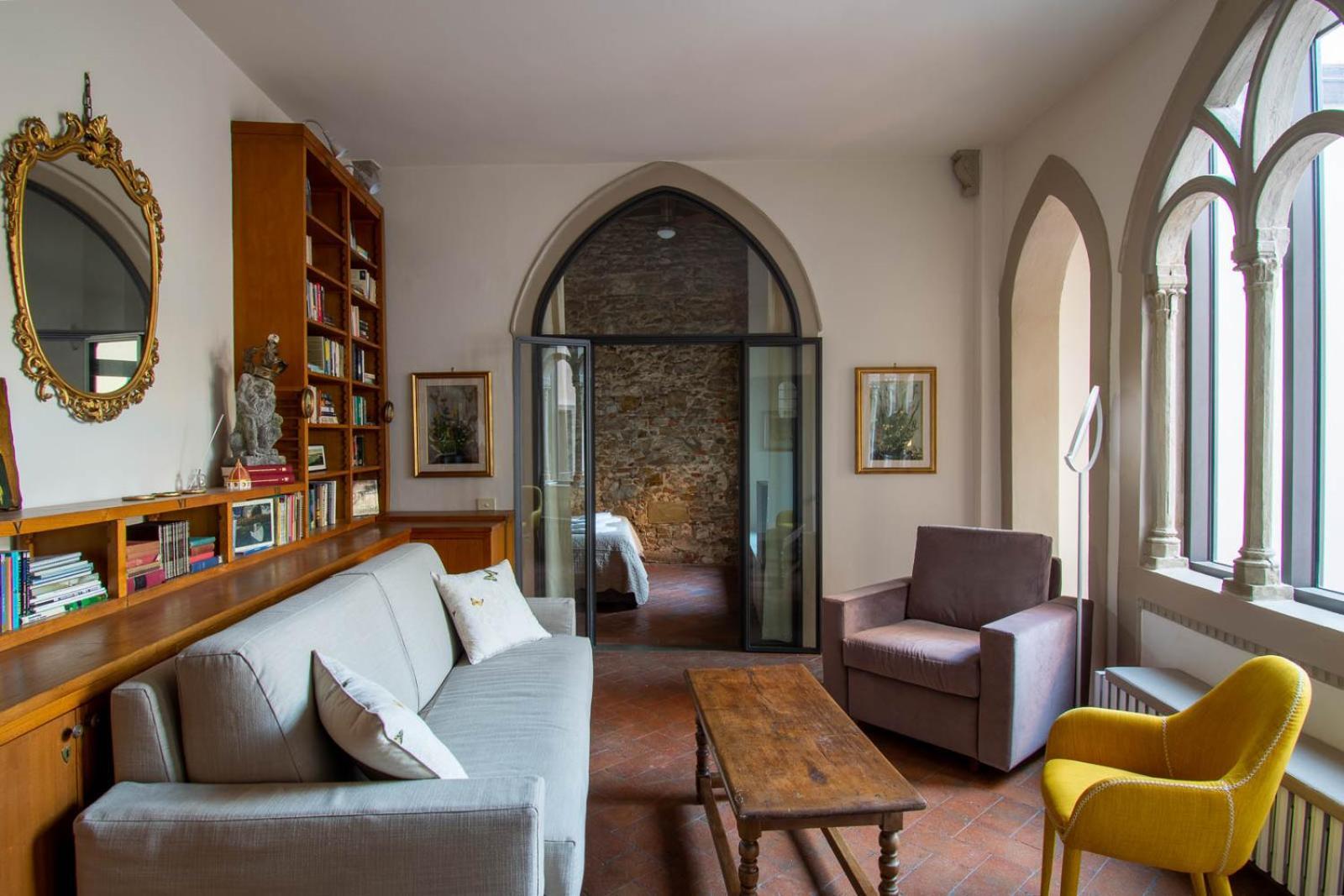 Unique With Private Terrace And Gothic Details Firenze