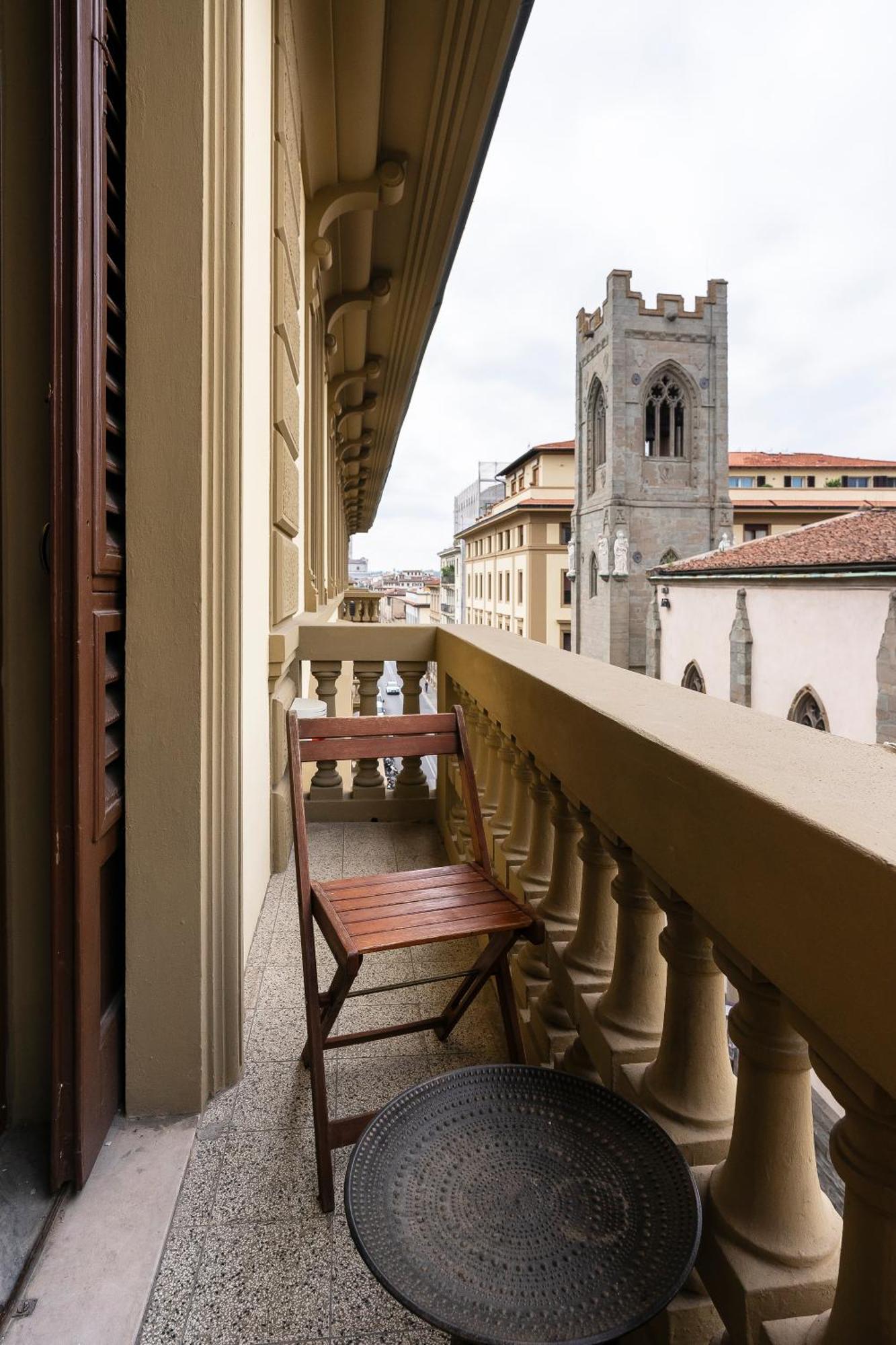 San Marco Black Luxury Con Terrazzo E Parcheggio Su Richiesta Leilighet Firenze