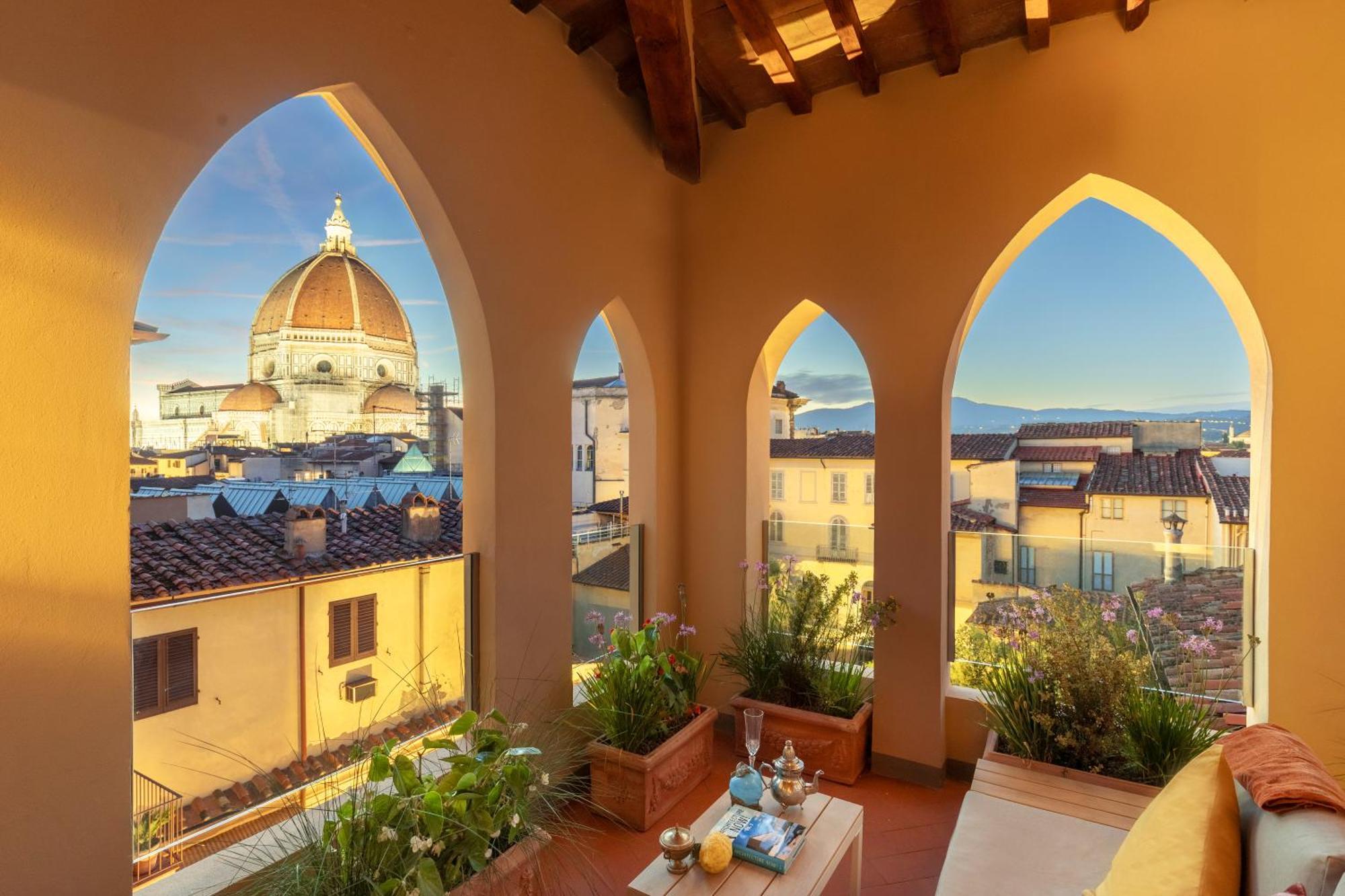 Acomodação com café da manhã  Residenza D'epoca Visacci Valori Rooftop