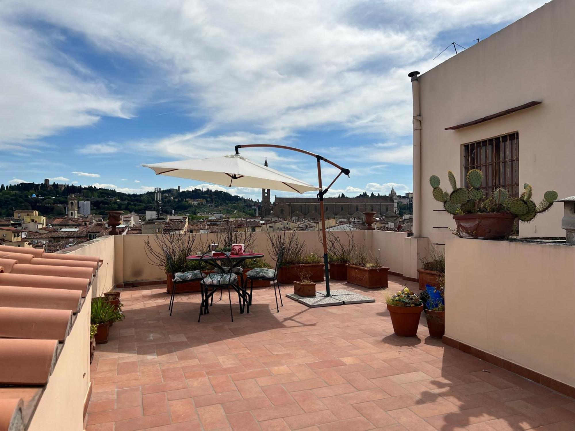 Lejlighed Bianca's Home-breathtaking Terrace 360° View Of Firenze