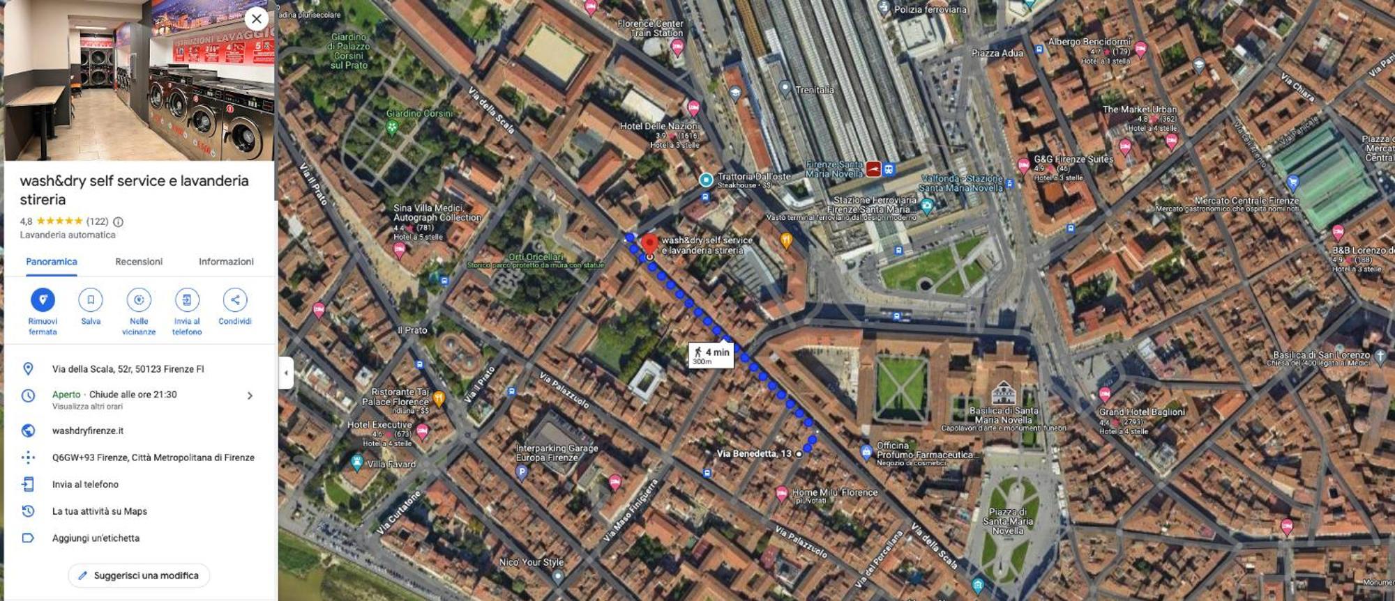 Via Benedetta, 13 - Charming - Florentine Gem Steps From Station - Prime Spot!