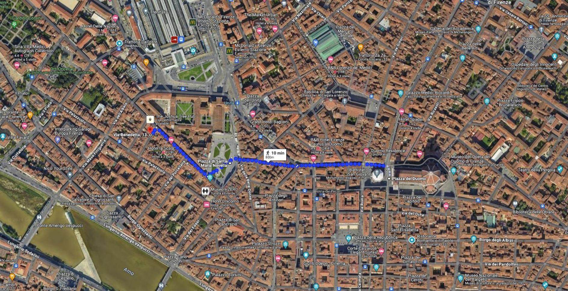 Apartamento Via Benedetta, 13 - Charming - Florentine Gem Steps From Station - Prime Spot!