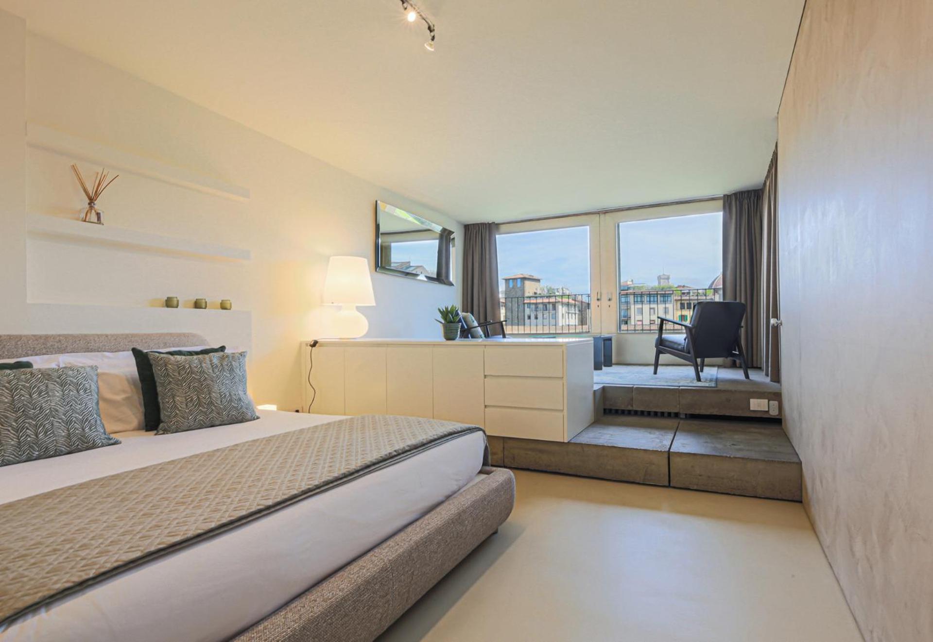 Florence- Vasari Luxury With View Leilighet *