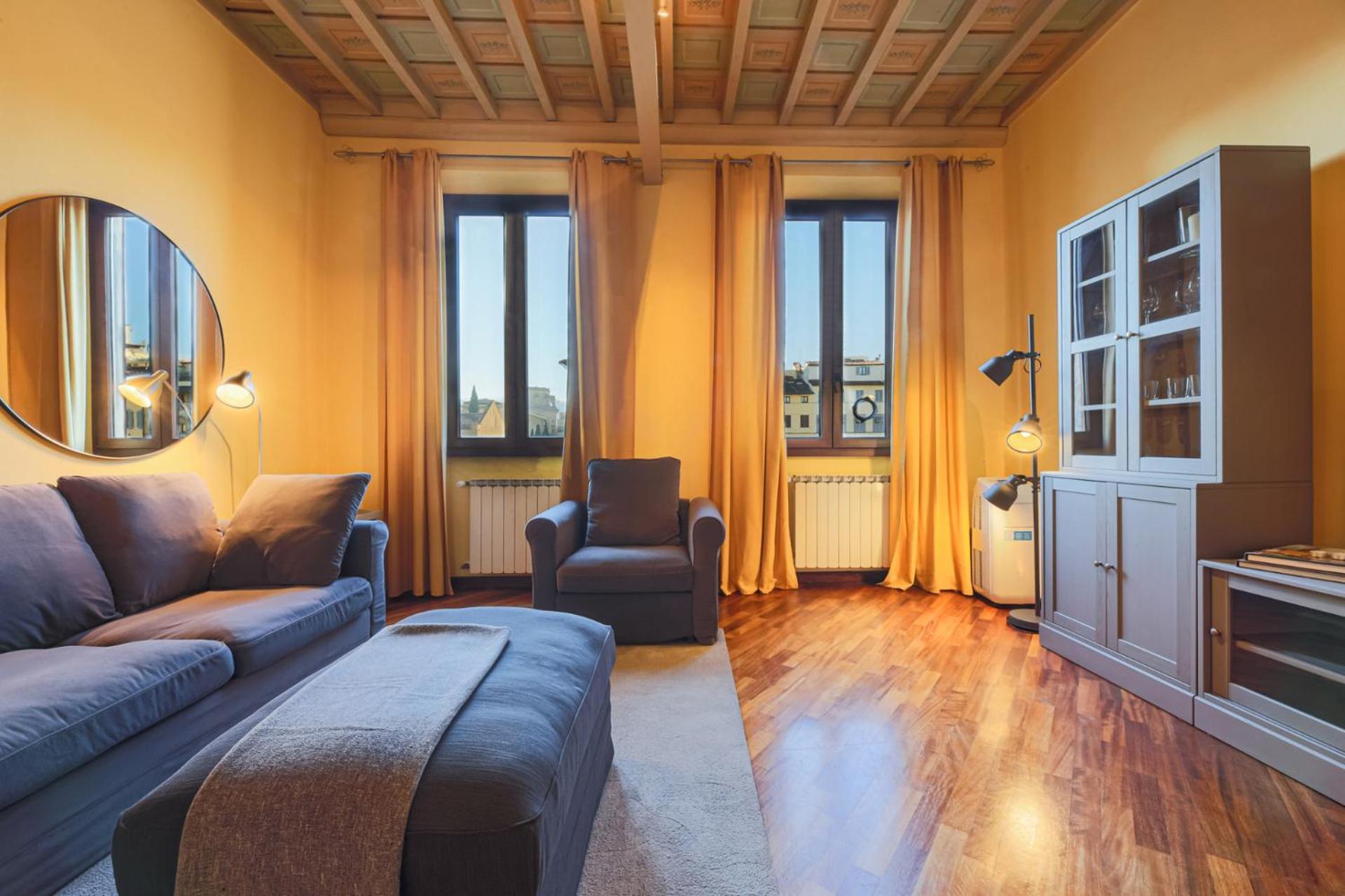 Florence- Dante's View-piazza Santa Croce In The Heart Of Appartamento