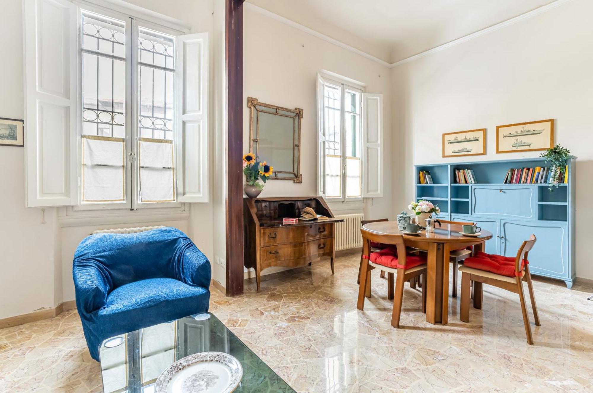 Leilighet Bright With Private Garden And Balcony Firenze