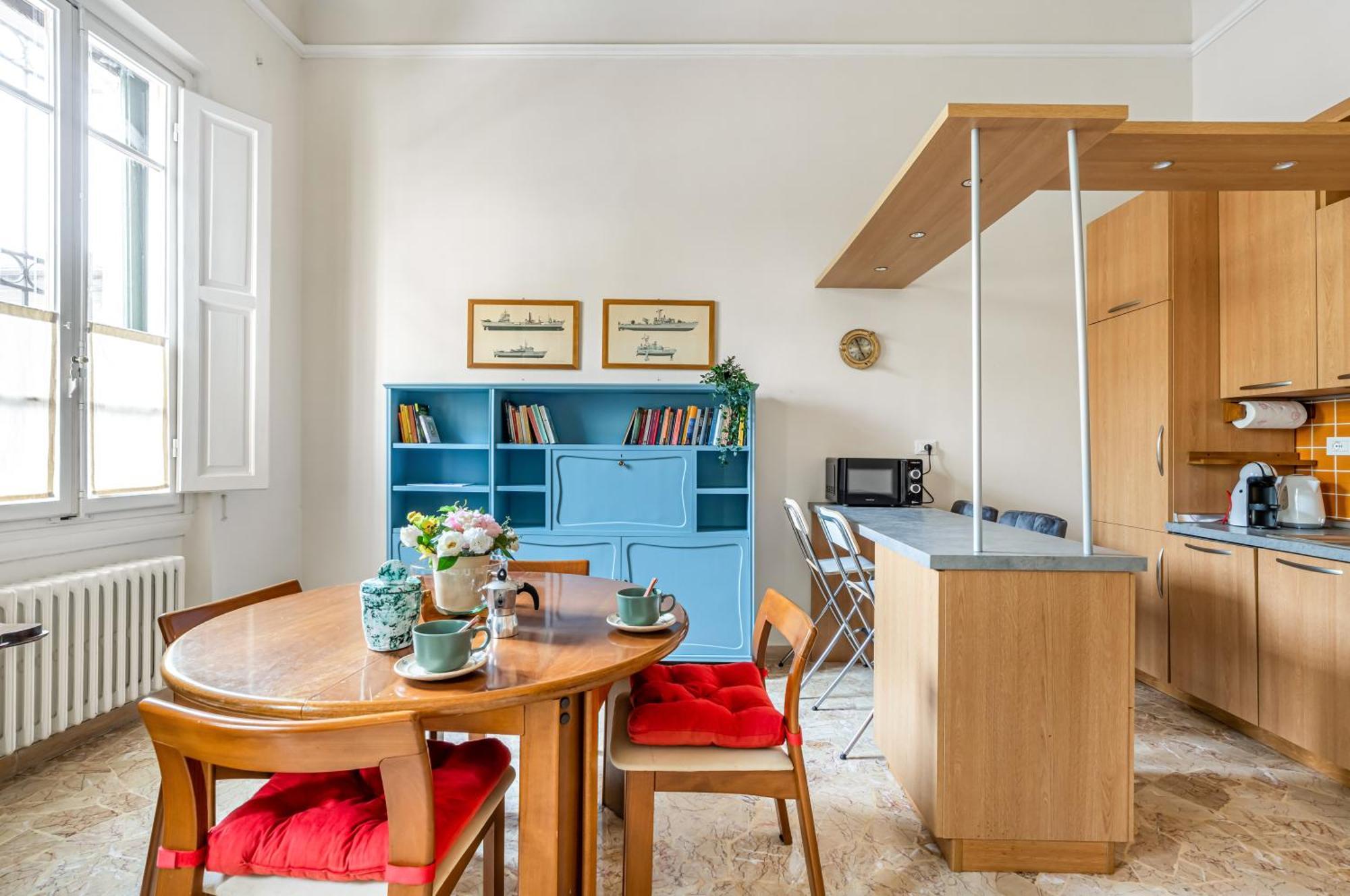 Leilighet Bright With Private Garden And Balcony Firenze