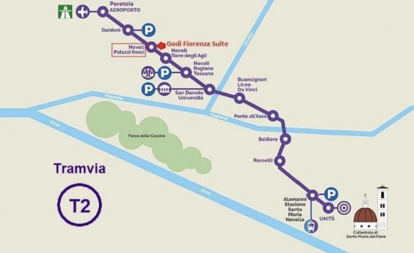 Leilighet Godi Fiorenza - Duomo A 15 Minuti E Aeroporto A 4 Minuti Con Tramvia T2 *