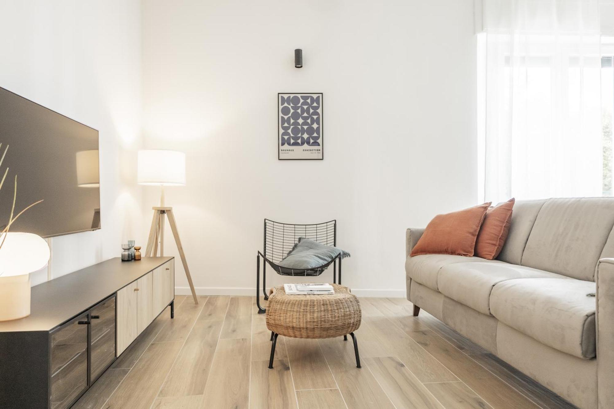 Leopoldo Cozy Loft - Tram, Air C, Netflix Appartamento