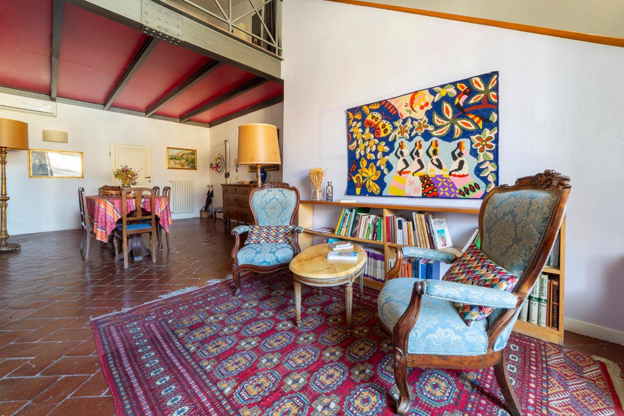 Ghibellina 2 Floors Stylish Loft Lejlighed *