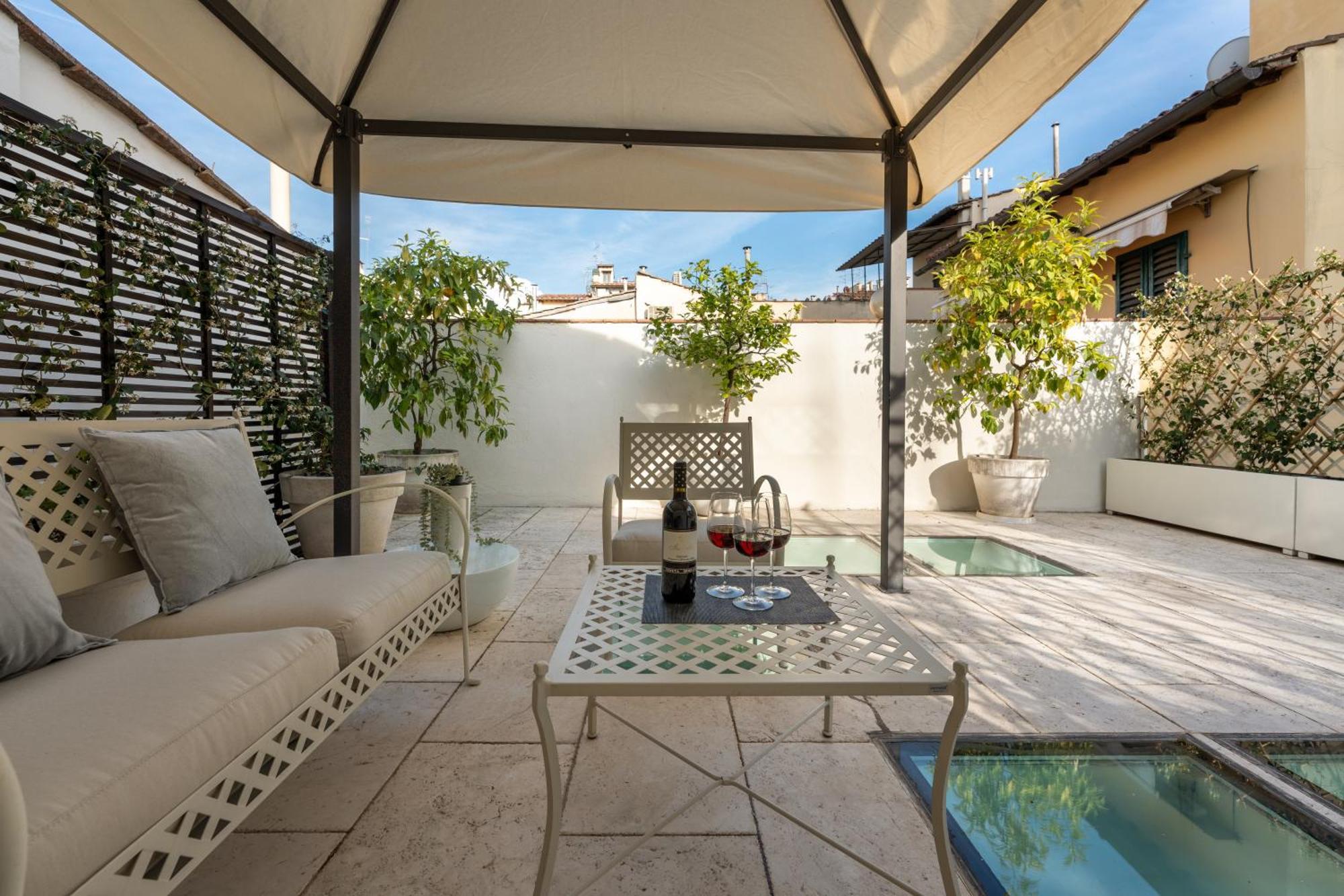 Lejlighed Via Del Campuccio, 72 - 300 Sqm Luxurious With Parking And Private Terrace - Charming Firenze
