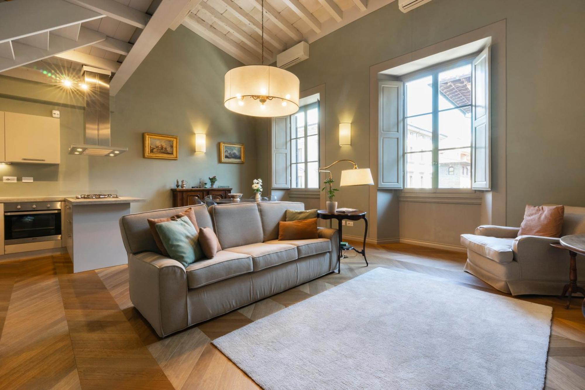 Lux Penthouse Palazzo Strozzi Leilighet *