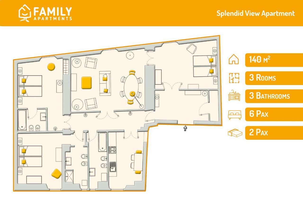 Appartamento Family Rinascimento Palace Firenze