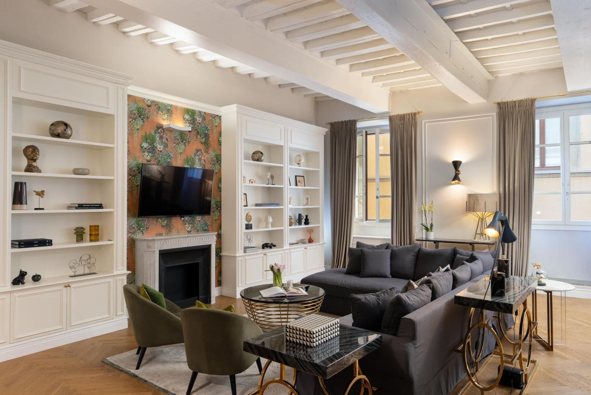 Bargello Penthouse Luxury In By Palazzo Pazz Vitali Leilighet Firenze