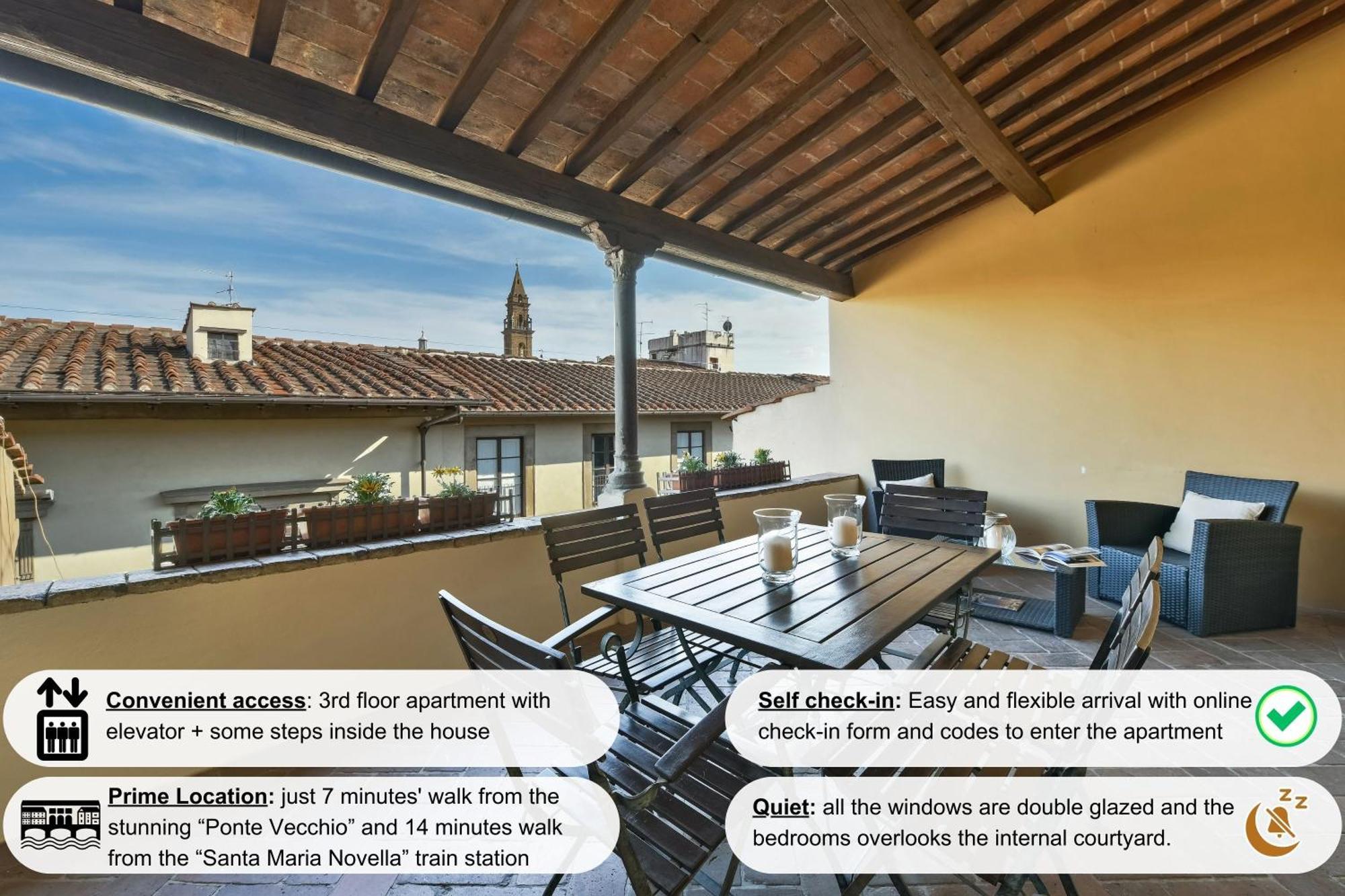 Buonarroti Big With Terrace In Oltrarno Appartamento Firenze