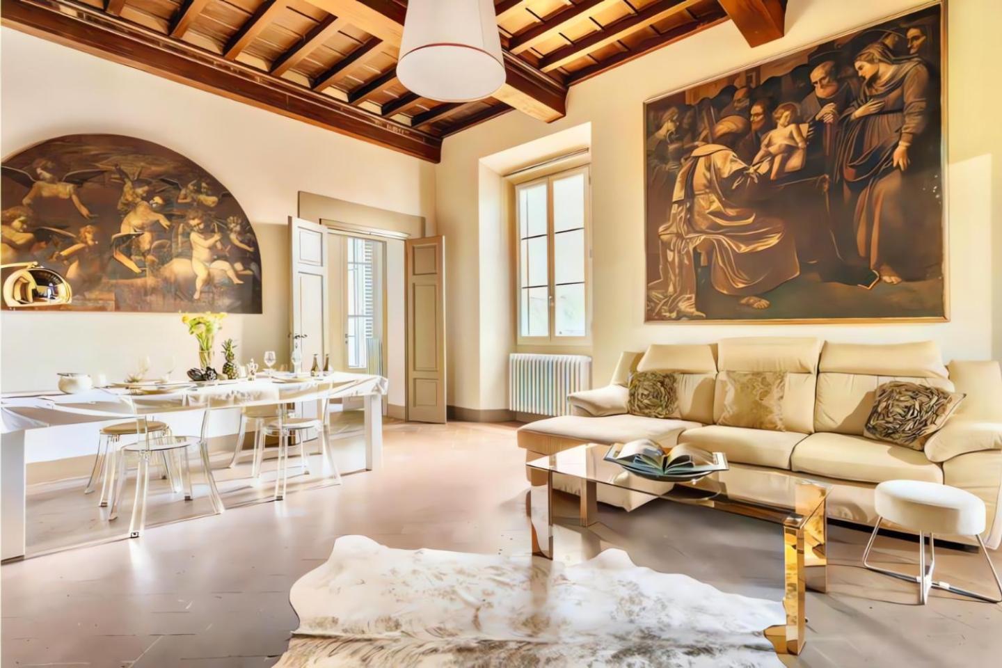 The Luxury Historic Palace Of Santa Croce Apartamento