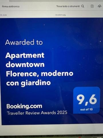 Downtown Florence, Moderno Con Giardino Appartement Florence