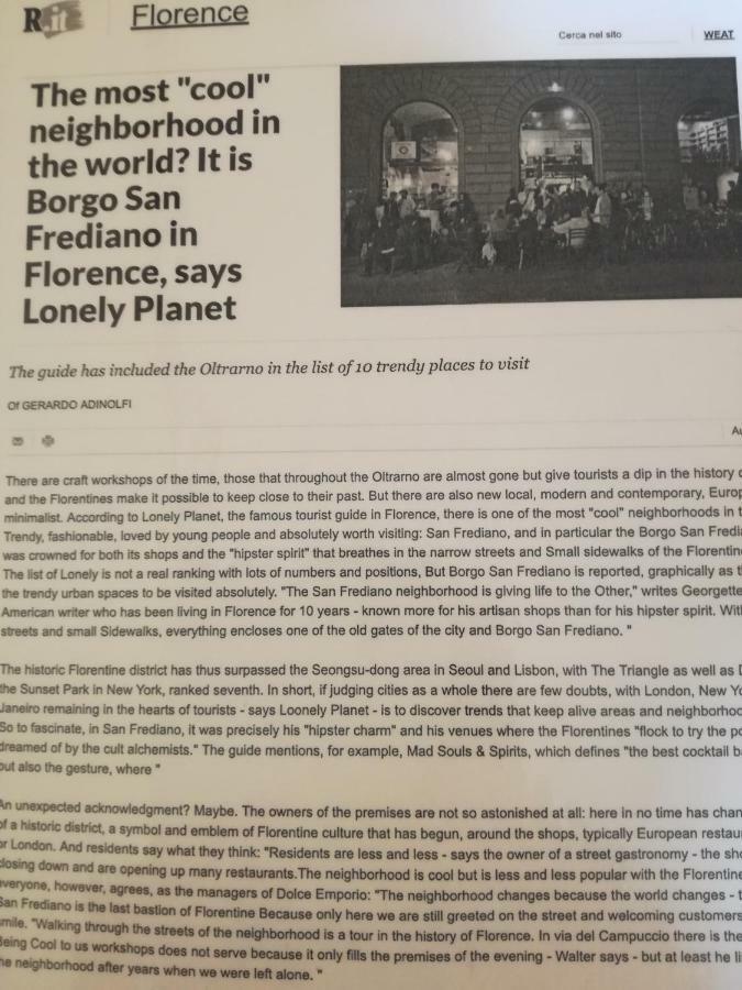 San Frediano Holidays * Firenze