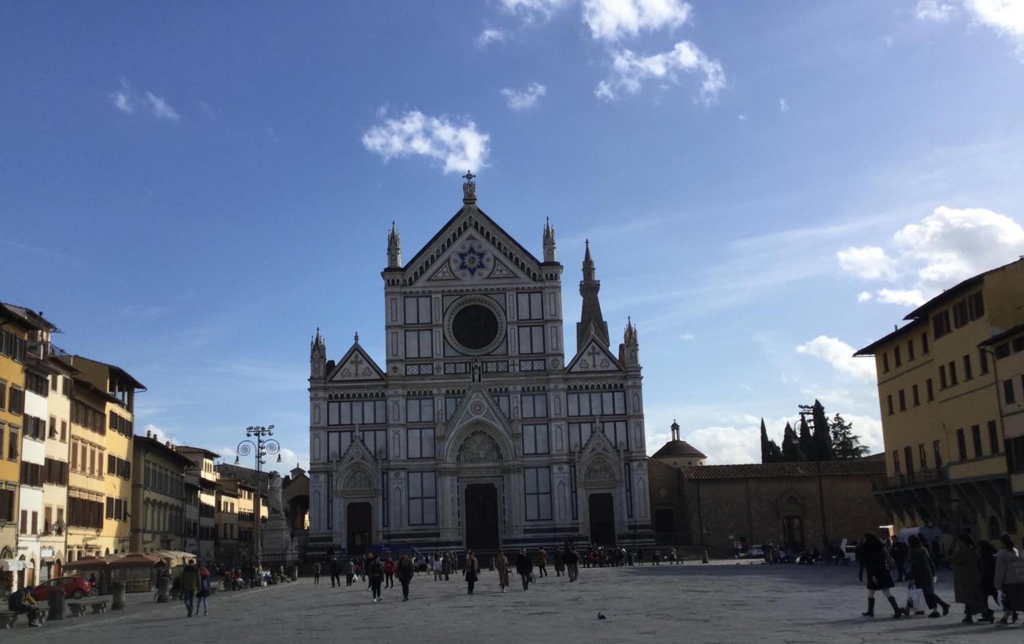 Old Town Facing S.croce Firenze