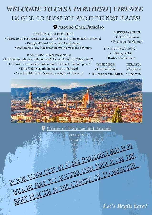 Casa Paradiso Leilighet Firenze