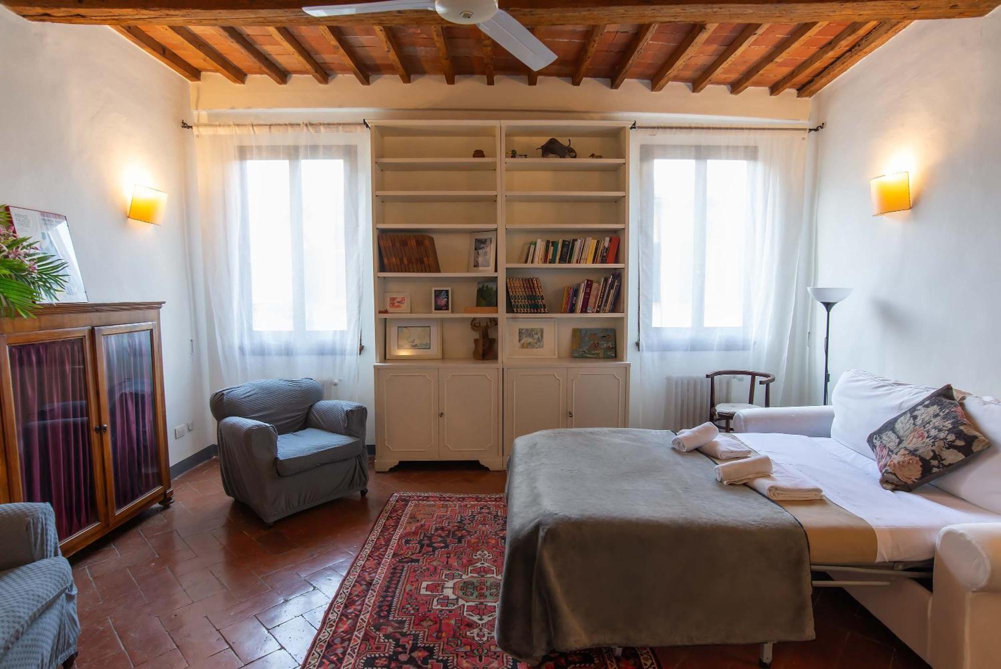 Vintage Tuscany Al Giardino Di Boboli Appartement