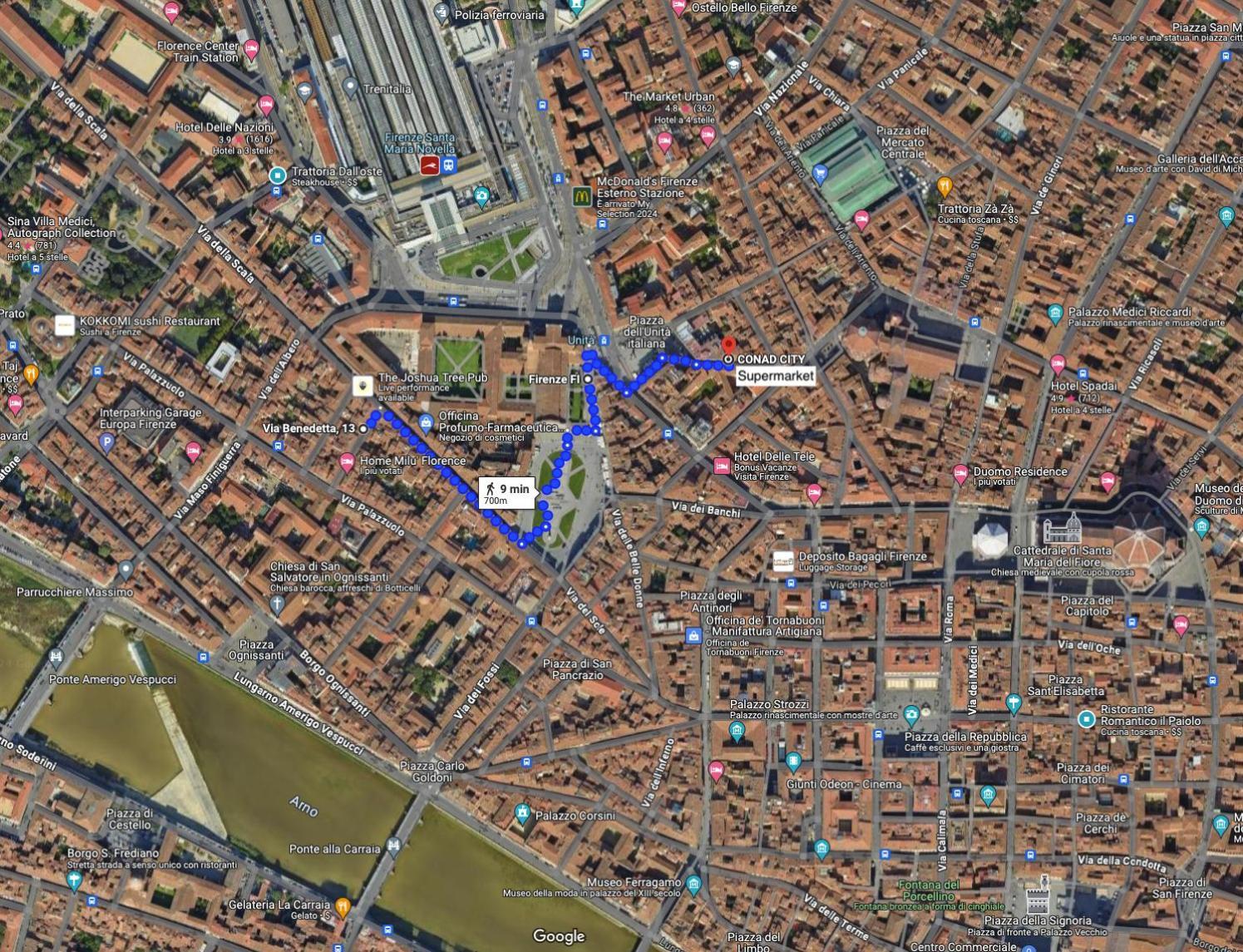 Appartamento Via Benedetta, 13 - Charming - Florentine Gem Steps From Station - Prime Spot! *