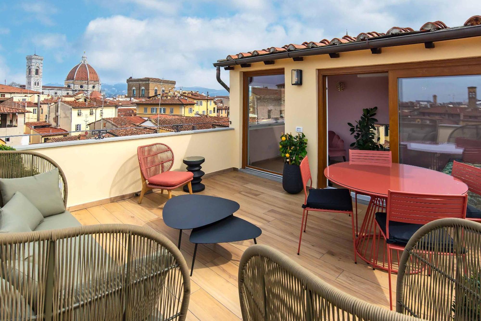 Acciaiuoli Penthouse Terrace View Firenze