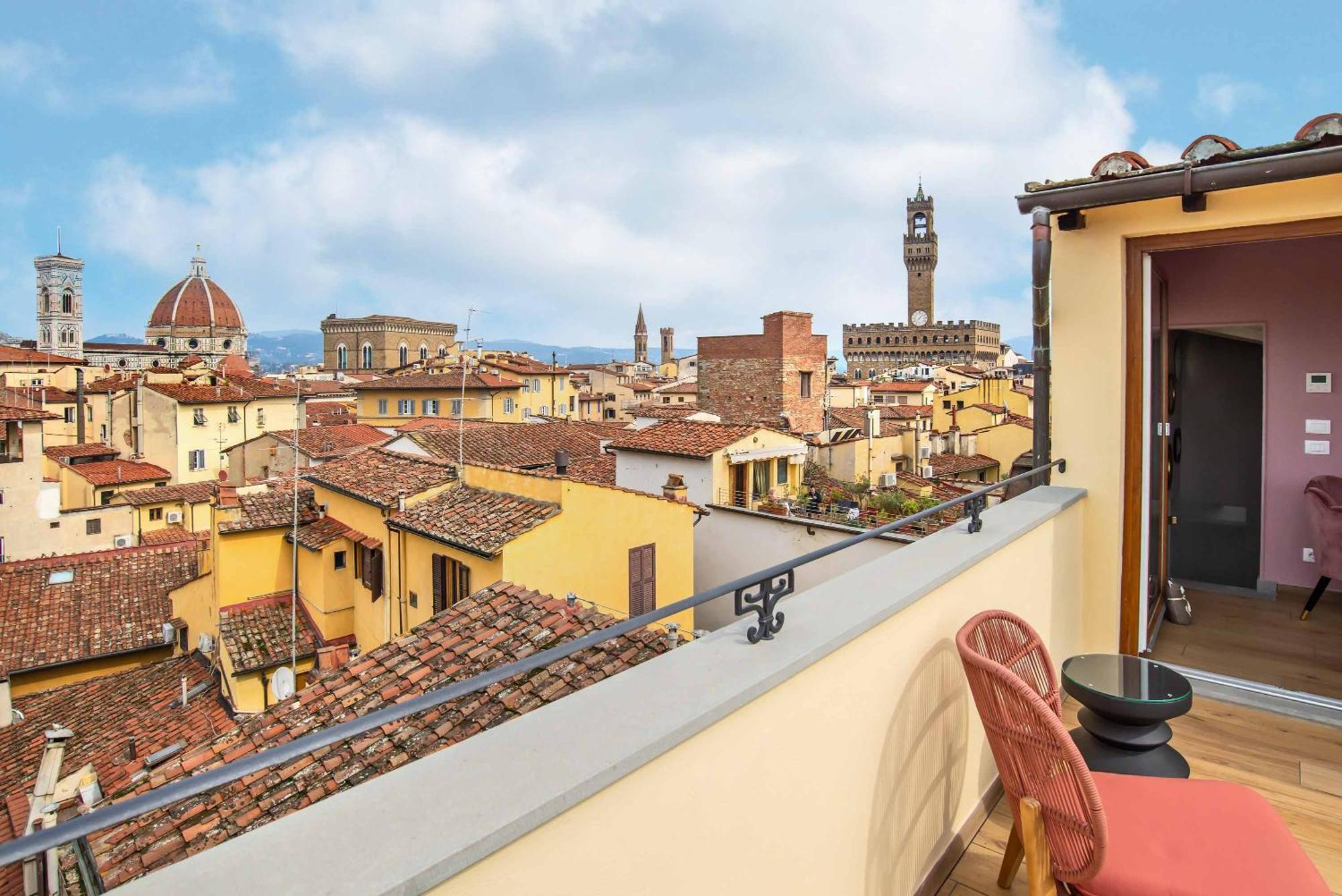 Acciaiuoli Penthouse Terrace View Firenze