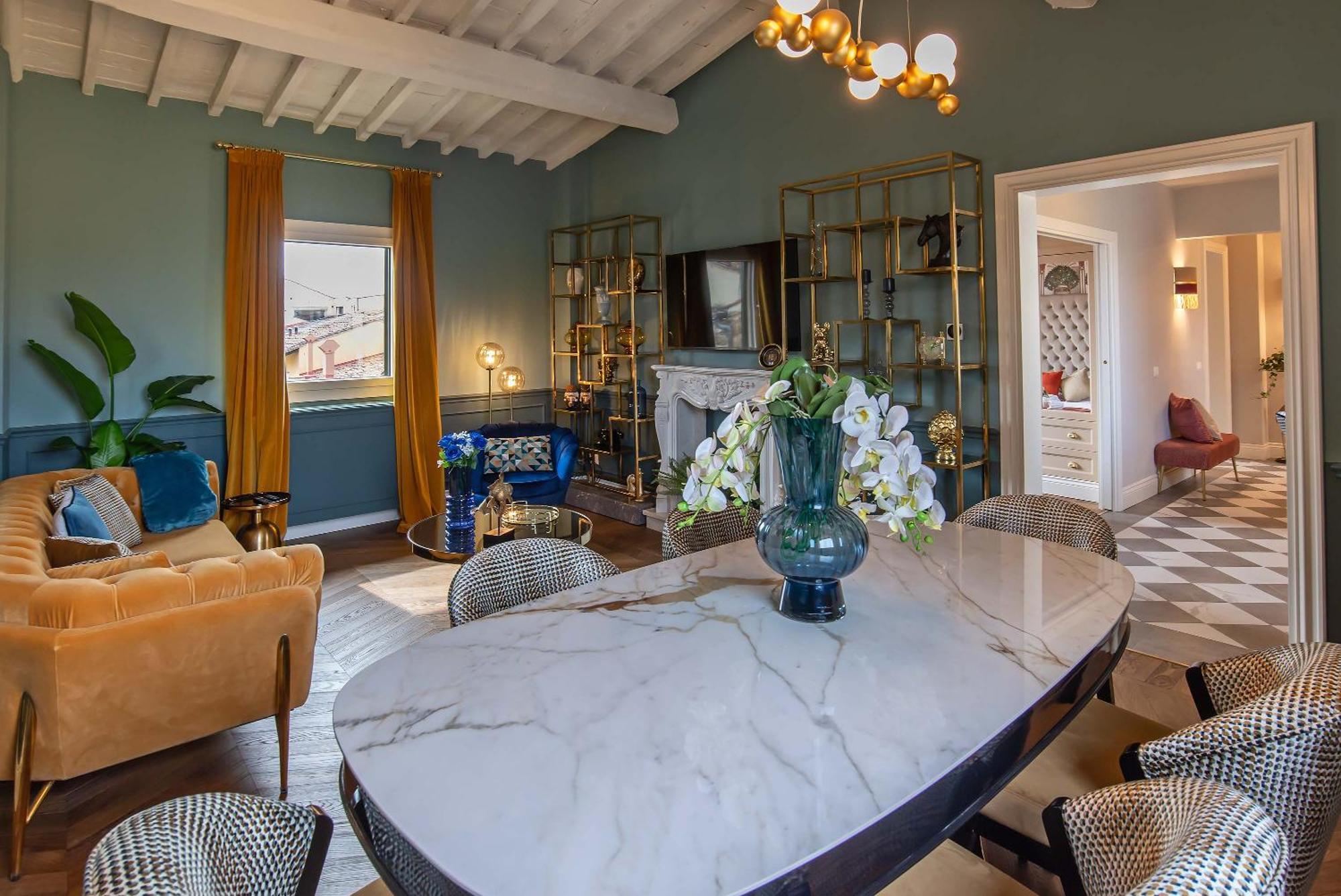 Acciaiuoli Penthouse Terrace View Lejlighed Firenze