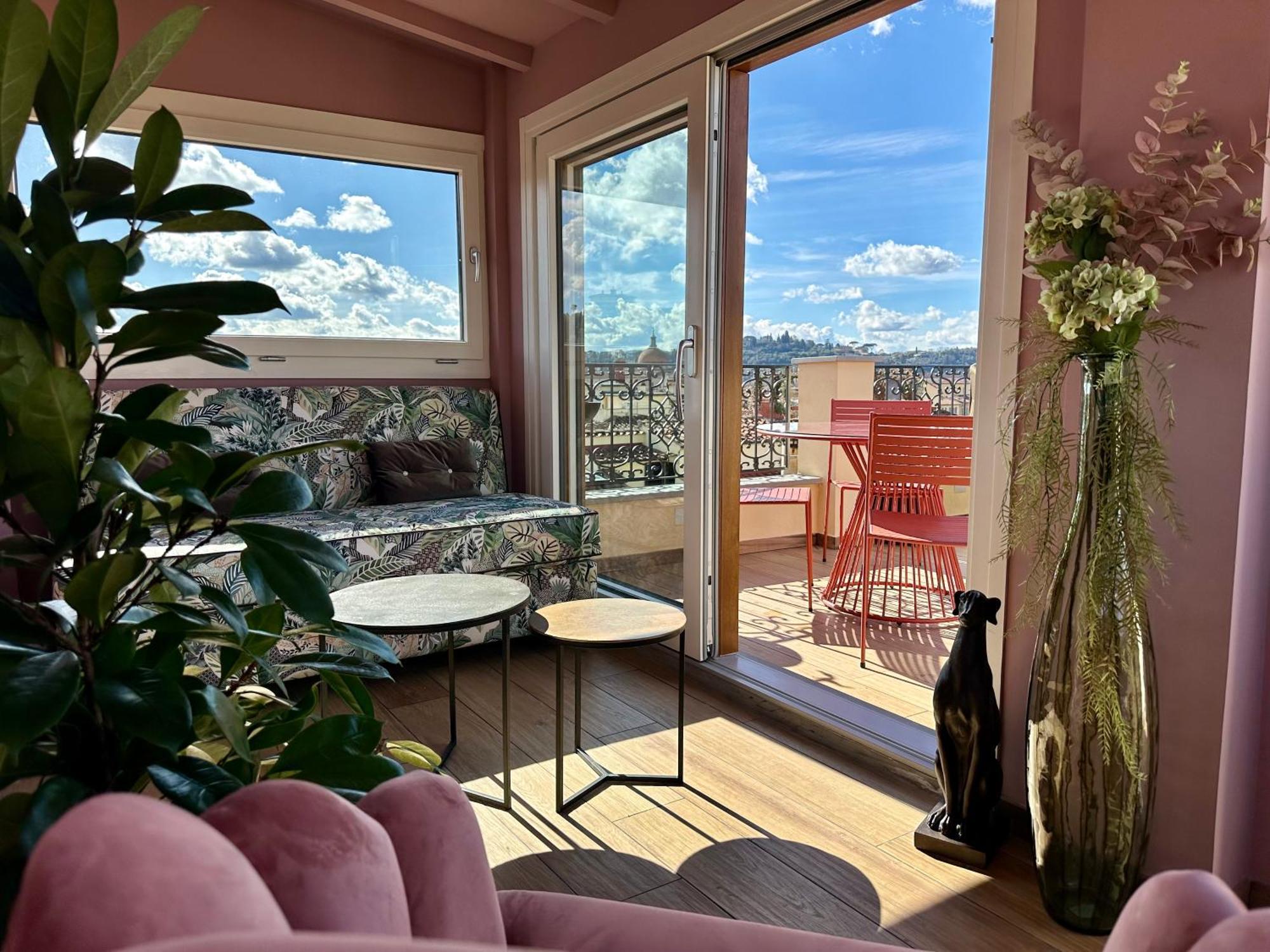 Acciaiuoli Penthouse Terrace View Firenze