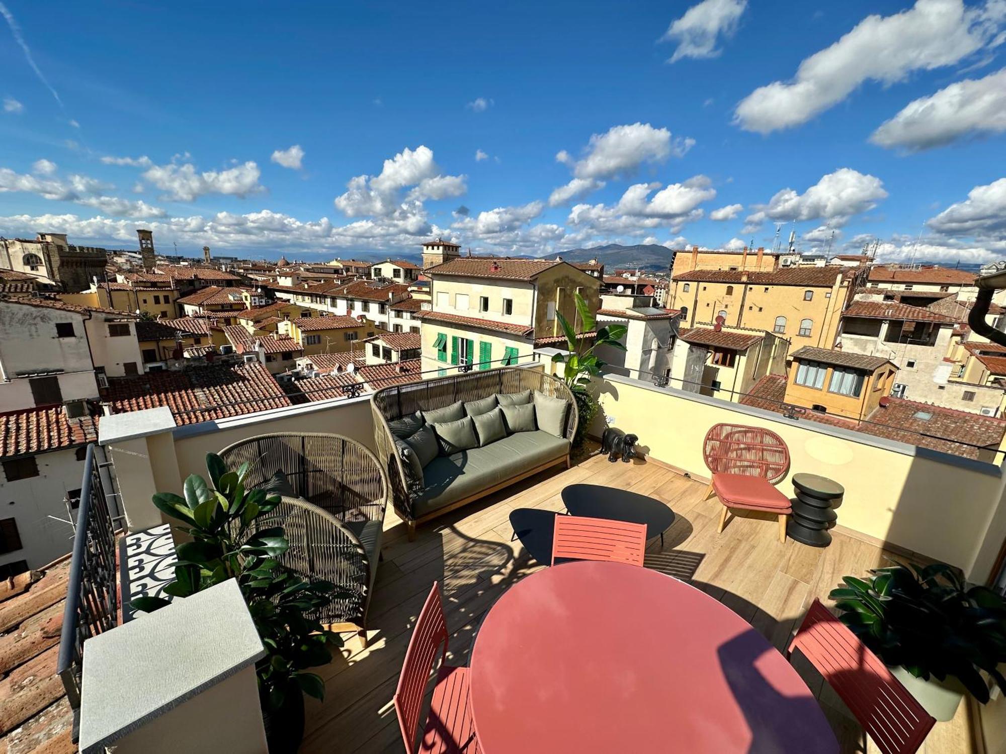 Acciaiuoli Penthouse Terrace View Lejlighed *