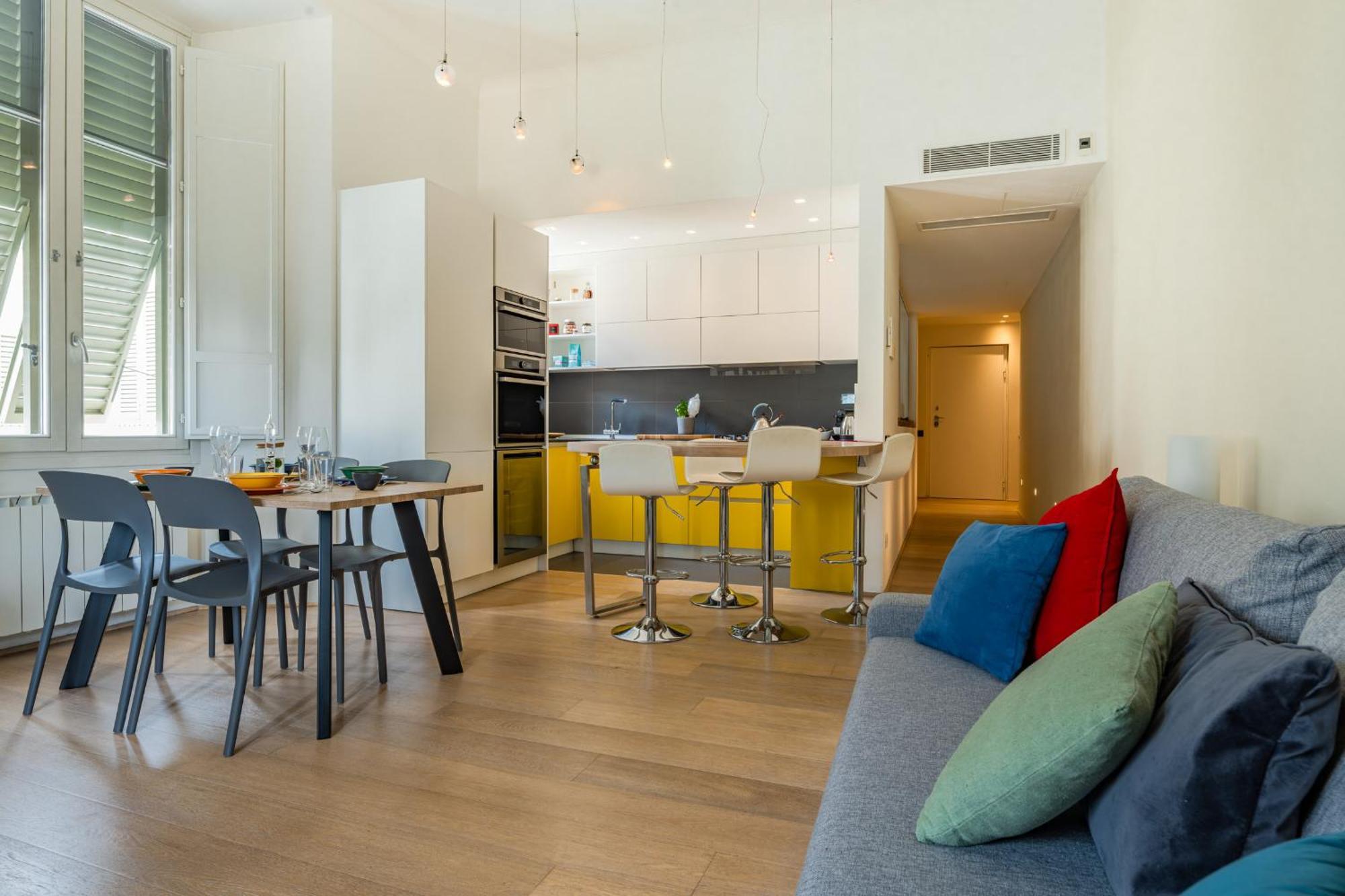 Leilighet Quiet Designer Flat With Private Rooftop Terrace *