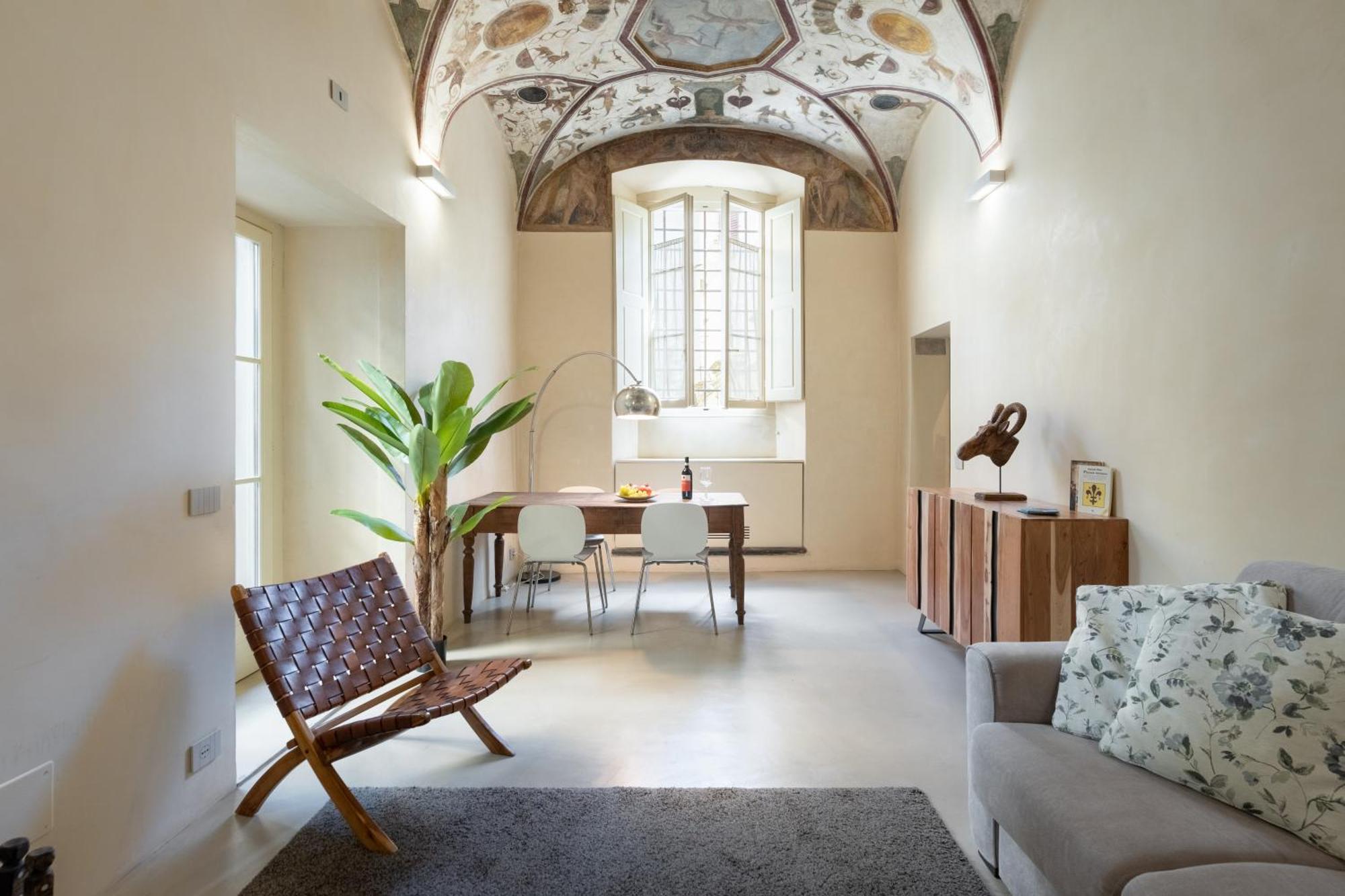 Lejlighed Keys Of Italy - Benci 20 Fresco - Frescoes One Bedroom Santa Croce *