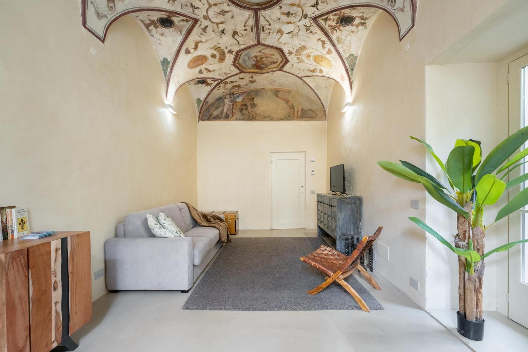 Lejlighed Keys Of Italy - Benci 20 Fresco - Frescoes One Bedroom Santa Croce