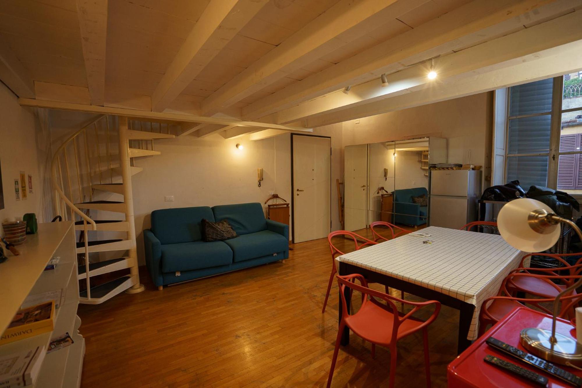 Lovely & Quite One Bedroom Near Piazza Santo Spirito Leilighet *